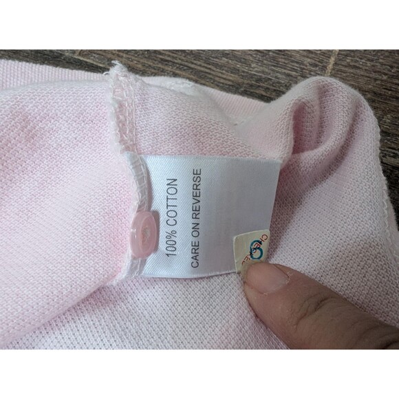 Vintage Old Course St Andrews Scotland Polo Shirt: Pink Golf Shirt Golfer Gift - Picture 8 of 8